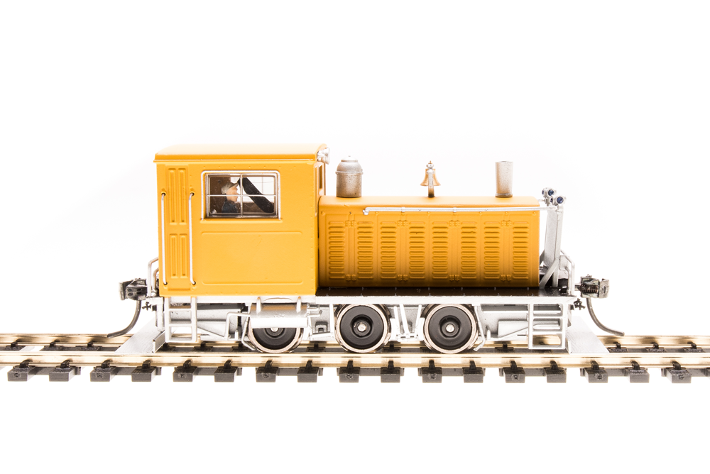 6083 Unlettered, Yellow with Aluminum, DC/DCC, HO