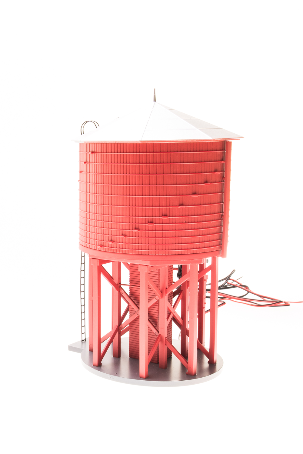 BLI-6090 Operating Water Tower w/ Sound, Unlettered, Boxcar Red, Non-weathered, HO