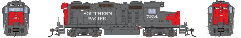 REFURBISHED R4276 EMD GP20, SP #7234, Bloody Nose Scheme, Paragon3 Sound/DC/DCC, HO