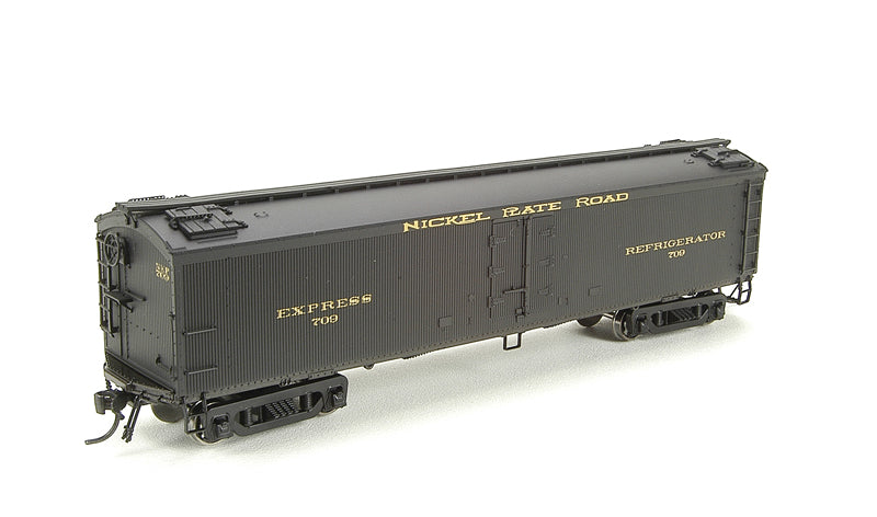 BLI-1476 GACX 53'6" Wood Express Reefer, NKP 2-Car Set, #702/700, Pullman Green, HO