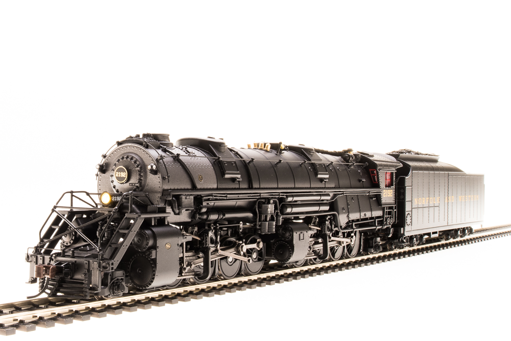 ***Blemished (see photos, sold as-is) REFURBISHED BR6410 N&W Y6b 2-8-8-2, #2172, 22I tender, Paragon3 Sound/DC/DCC, Smoke, HO