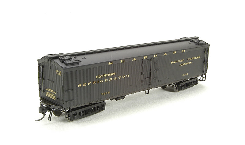 BLI-1482 GACX 53'6" Wood Express Reefer, SAL 2-Car Set, #3627/3605, Pullman Green, HO